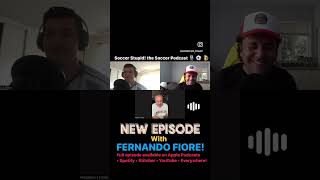 Fernando Fiore stops by the pod to chat Soccer with us! #soccerpodcast #podcast #soccerlife #mls