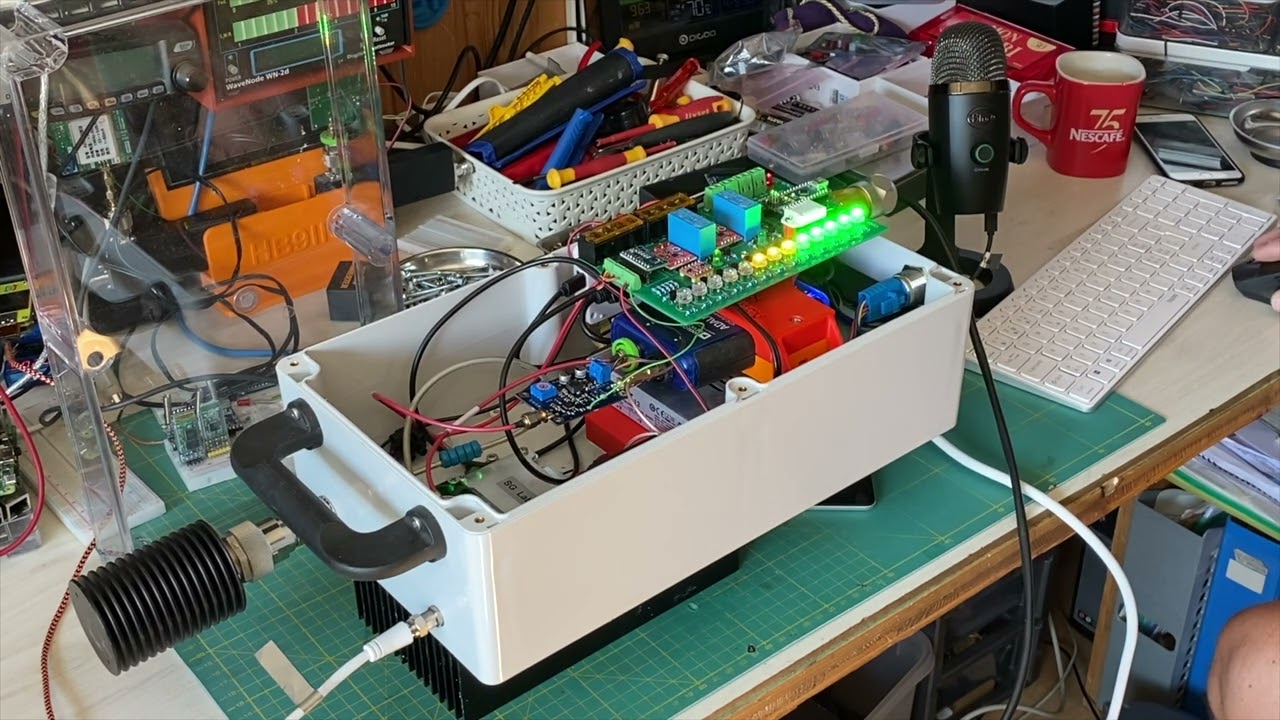 OSCAR 100 Narrow Band SDR Transceiver As Build