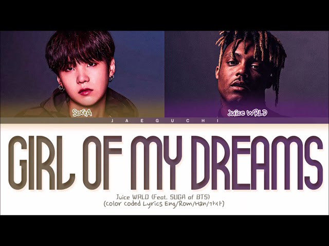 SUGA X Juice WRLD Girl Of My Dreams 1hour (Feat. SUGA of BTS) / Girl Of My Dreams 1시간 / 1時間耐久 class=