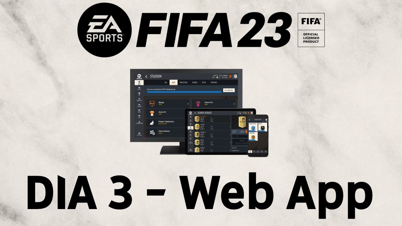 [ENG/PT]🔴FIFA 23 - Dia 3 - Trading com a Web App