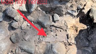 Dry Washing Arizona Gold Nugget Found! Eastern Arizona Gold Prospecting Trip Vendetta Prospecting