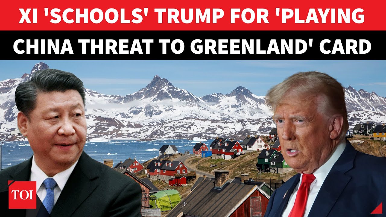 Xi 'SCOLDS' Trump For Using China To Stoke Greenland Fear | US' Arctic Power Play Backfires?
