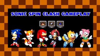 Sonic Spin Clash Android Gameplay screenshot 1