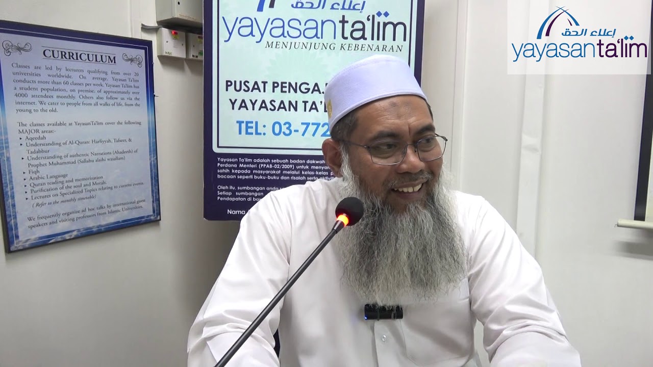 Yayasan Ta'lim: Ittiba’ Rasul [18-02-2020]