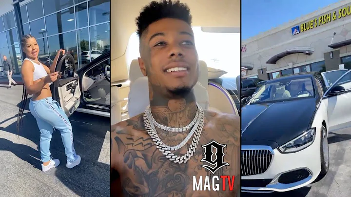 Blueface & Chrisean Rock Pick Up His Parents In A New Maybach!