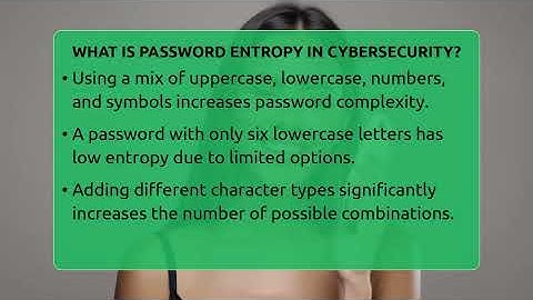 What Is Password Entropy In Cybersecurity? - Emerging Tech Insider