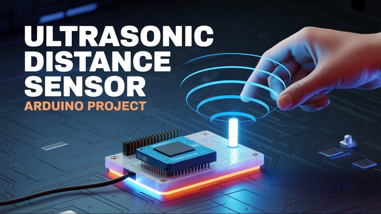 Project 7: Arduino Ultrasonic Distance Sensor Project | HC-SR04 ...