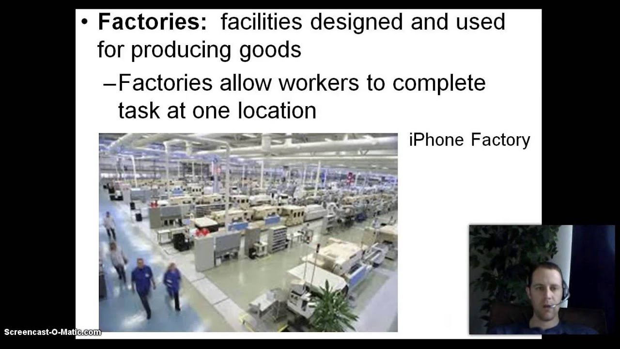 Video 5 Specialization And Division Of Labor YouTube
