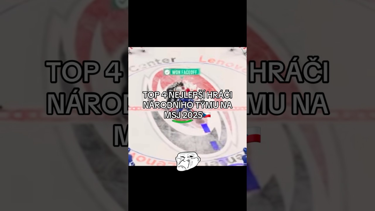 NEJLEPŠÍ HRÁČI NÁRODNÍHO TÝMU NA MSJ 2025🇨🇿 