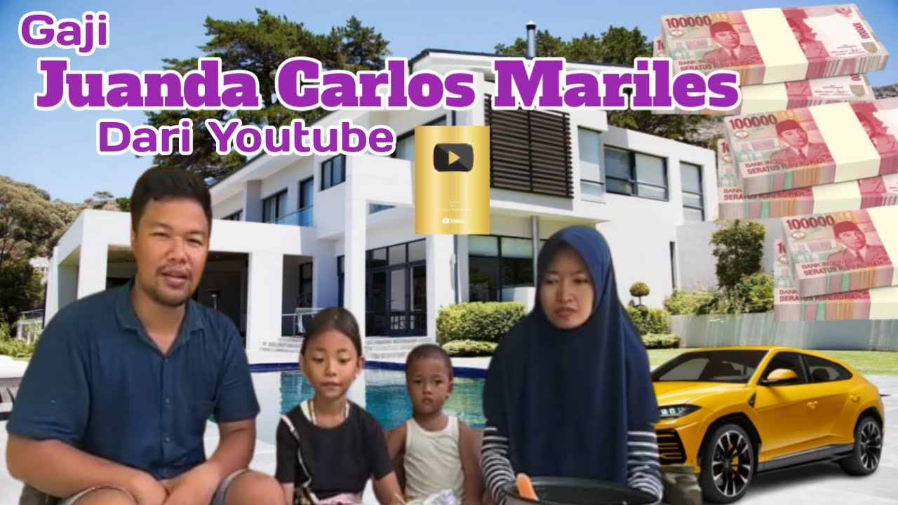 Terbaru Gaji YouTube Juanda Carlos Mariles 🤑💵💸