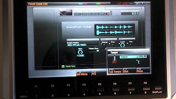 Roland Fantom G Creating Sample Set
