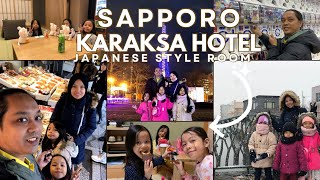 Karaksa Hotel Sapporo: Experience Japanese style room with onsen in the heart of Sapporo