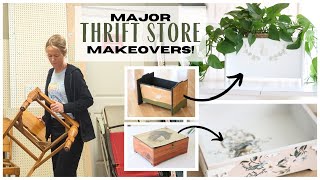 Thrift Store Finds ~ Home Decor on  Budget ~ Thrift Store Makeovers ~ Repurposed Home Decor ~