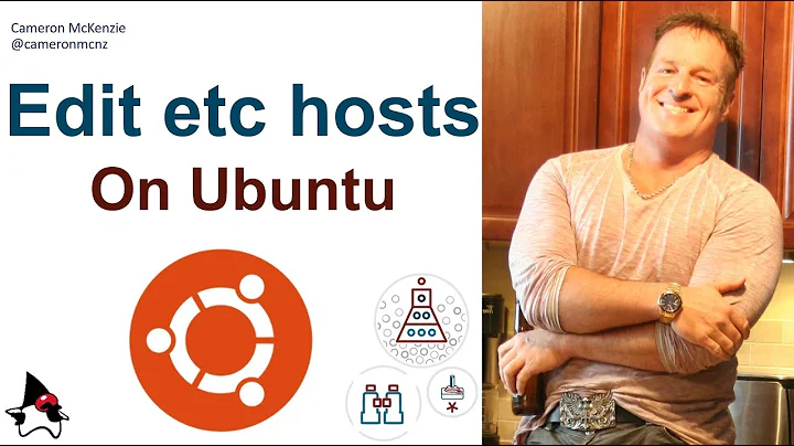 edit Ubuntu's etc hosts file example