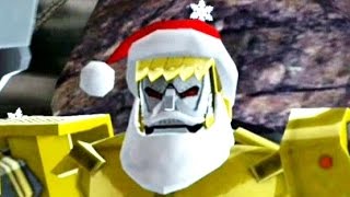 Real Steel WRB Excavator SANTA VS WRB II ROBOTS Series of fights NEW ROBOT (Живая Сталь) screenshot 5