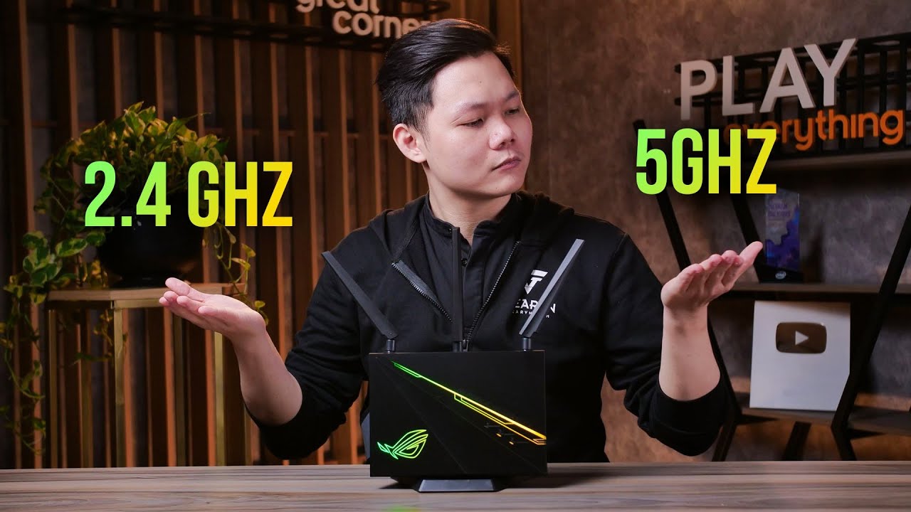 2.4 ghz กับ 5ghz  Update  Wifi 5.0GHz có thực sự XỊN HƠN 2.4GHz?!?