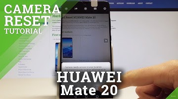 How to Reset Camera in HUAWEI Mate 20 - Restore Default Camera Settings