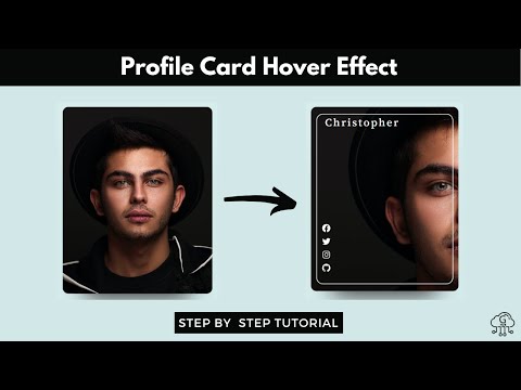 Profile Card Hover Effect in WordPress using CSS | WordPress Tips and Tricks