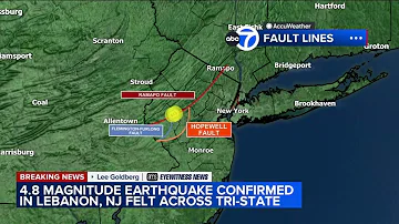 Explaining the NJ earthquake felt in NYC, across the northeast