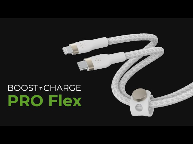 Cáp sạc Belkin BOOST↑CHARGE™ PRO Flex - Siêu bền dẻo