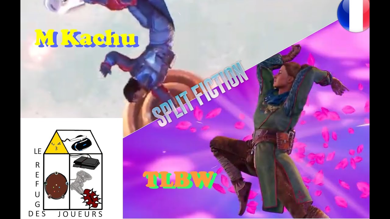 SPLIT FICTION, CAMPAGNE ÉPISODE 10 , les œufs deviennent des dragons avec une descente au snow board