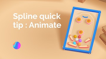 Spline Tutorial Quick tip Animate