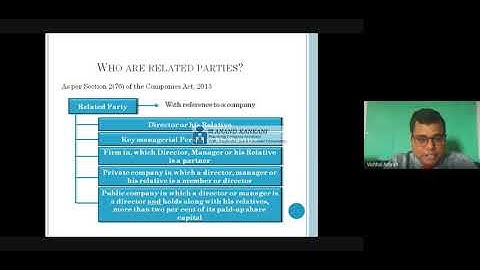 Webinar on Related Party Transaction