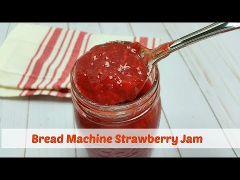 Bread Machine Strawberry Jam ~ How to Make Homemade Jam in a Bread Maker ~ Amy Learns to Cook