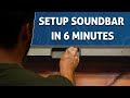 How to setup a soundbar in 2024  troubleshooting samsung lg sonos bose etc
