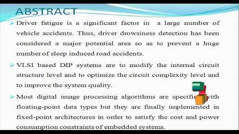 Drowsy Driver Detection using Representation Learning | Final Year Projects 2016