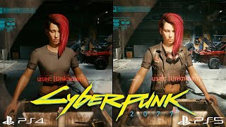 Сравнение CYBERPUNK 2077 PS5 и PS4 (новое обновление следующего поколения 1.5)