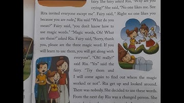 Ecps class 1 moral science CHAPTER 10 RIA learns to be polite part 3