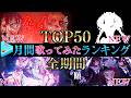 【ALLTIME全期間/月間TOP50】8月ホロライブ歌ってみた月間ランキング 50 most viewed cover song this MONTH【2026年8月】【hololive】