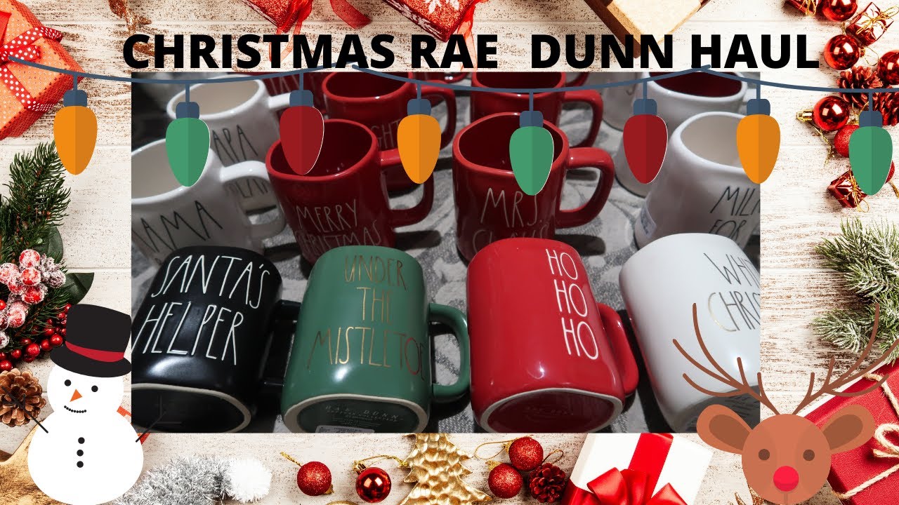 CHRISTMAS RAE DUNN HAUL 2020
