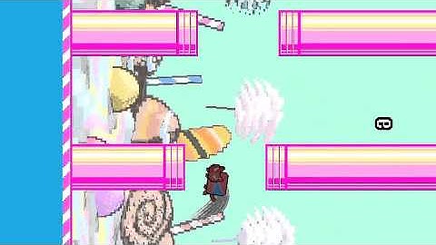 Flappy Nyan replay: 23 points!