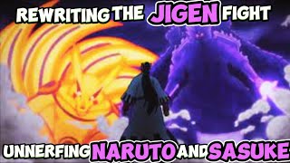 What If Naruto And Sasuke Weren't Nerfed In The JIGEN Fight? Power Of The Hokage And Shadow Hokage.