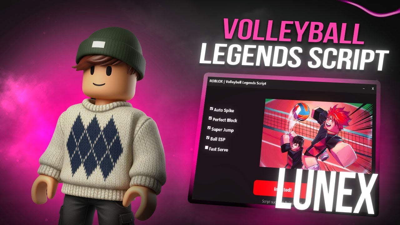 Скрипт для Roblox Volleyball Legends | Хитбокс, ESP, автоматическое столкновение, автоматическое ...