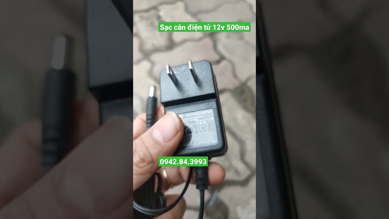 Sạc cân điện tử 12v 500ma.