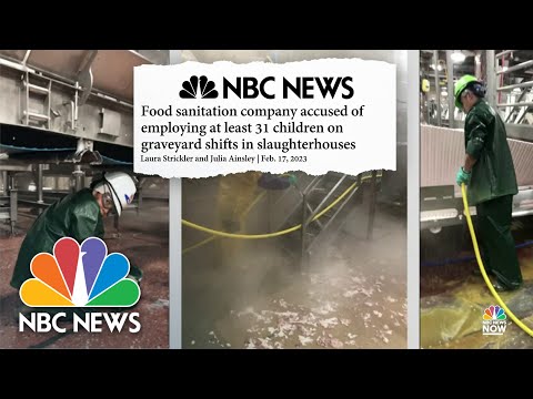Sanitation company accused of using migrant children for dangerous jobs