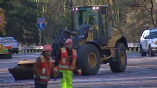 Crews continue cleanup of derailment scene