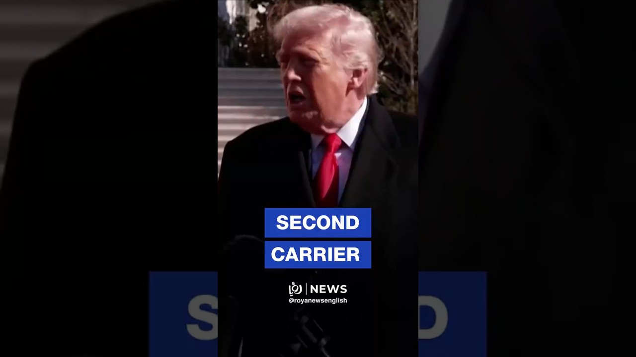 Trump says world’s largest aircraft carrier USS Gerald R. Ford will head to Middle East