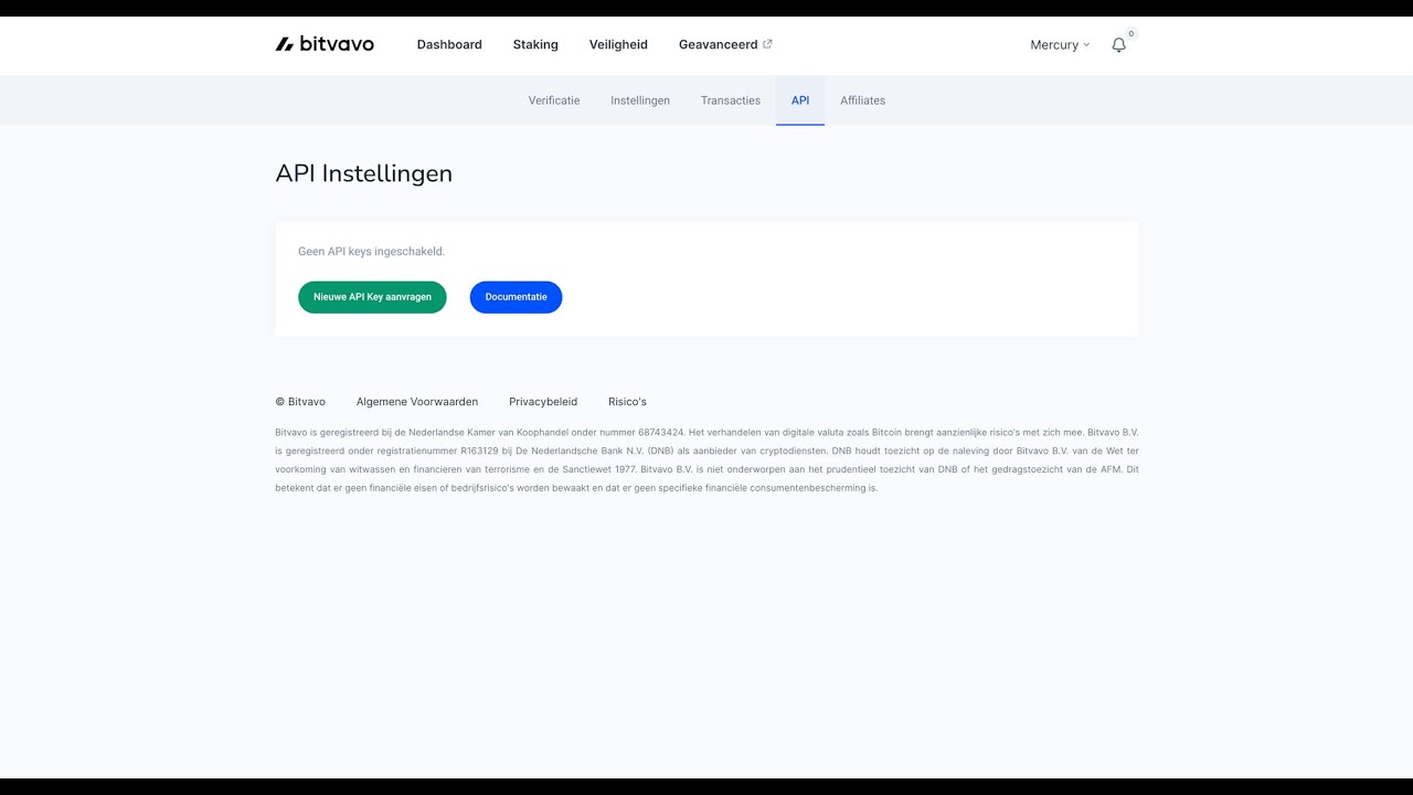 How to connect your Bitvavo wallet
