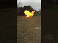 Aerosol Can Exploding