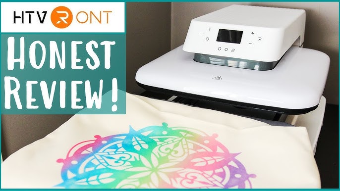 Review the HTVRont Auto Heat Press - The Crafty Blog Stalker