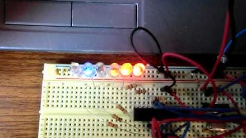 6 Channel Color Organ Demo