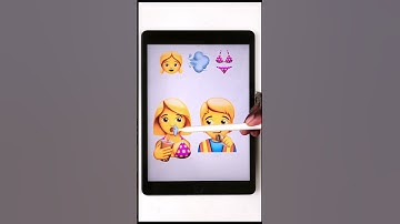 Thumbnail of Name this emoji 👧👙💨#digitalart #funny #shorts #emojichallange