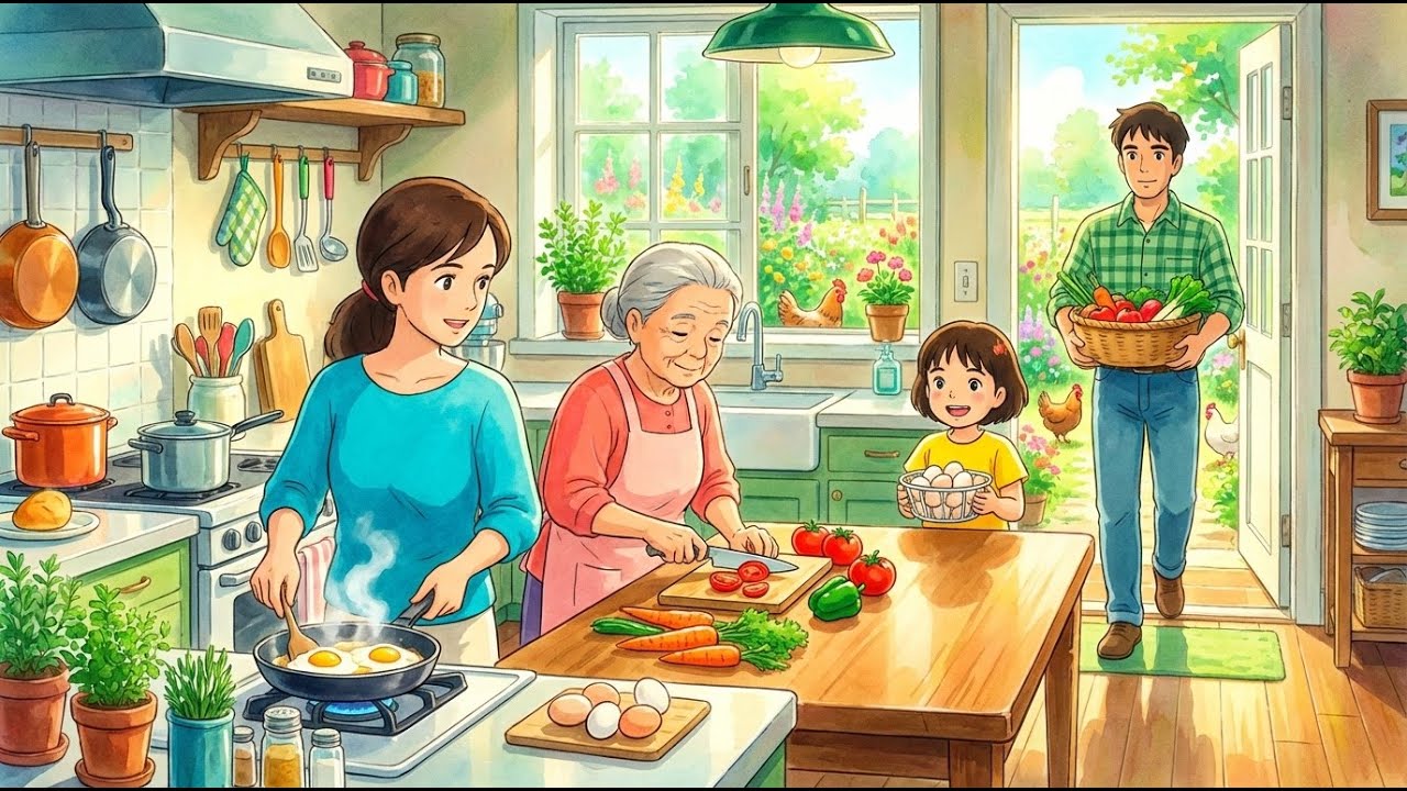 Harvesting Vegetables, Raising Poultry & Cooking Delicious | Egg Meals (Homestead Day)