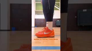 KOBE 6 TOTAL ORANGE #basketballshoes  #basketballshorts  #mambamentality  #kobeshoes #ballislife