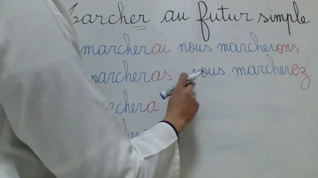 Le Verbe Marcher Au Passe Simple