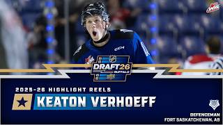 2025-26 NHL Draft Highlight Reels – Keaton Verhoeff